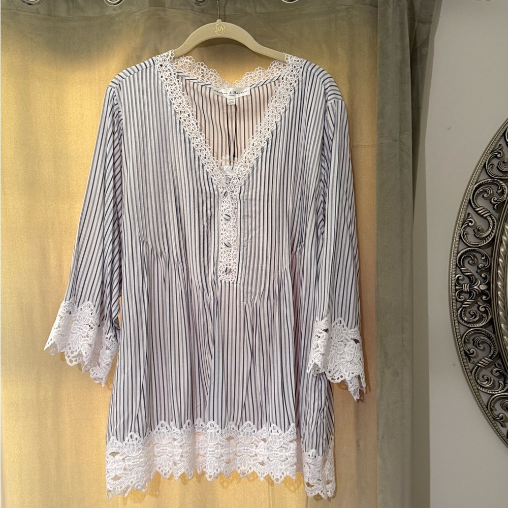 Chelsea and Theodore Blouse